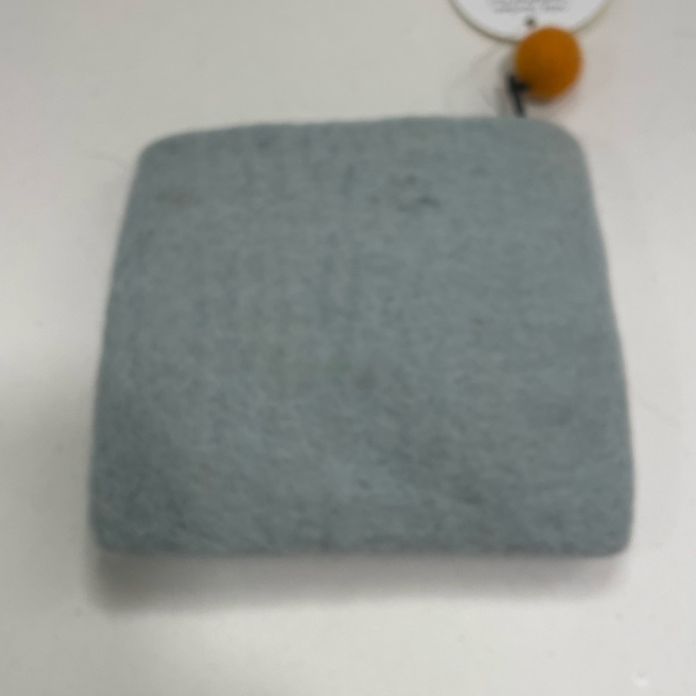 Handcrafted Felted Wallet with Butterfly and Flower with Bumblebee - Picture 5 of 8